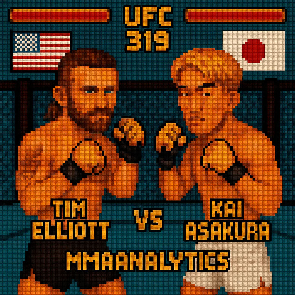 Tim Elliott vs Kai Asakura - UFC 319